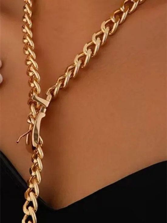 belt buckle necklace - Picture 2 of 2